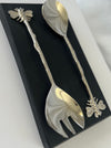 Salad Servers~ Bee design