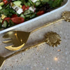 Salad Servers~ Sunflower design