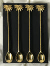 Cocktail Palm Spoons (4 piece)
