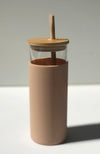 Glass and Bamboo Tumbler